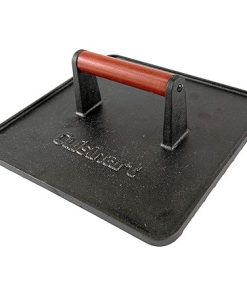 Cuisinart XL Cast Iron Grill Press 10 Inch Heavy-Duty Nonstick