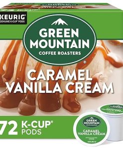 Green Mountain Caramel Vanilla Cream Coffee K-Cup Pods 72 Count