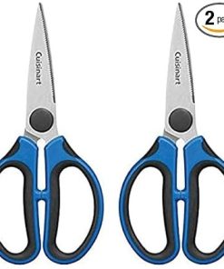 Cuisinart 8 Inch Utility Shears with Soft Grip Handles Pack of 2