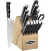 Cuisinart 15 Piece Knife Set High Carbon Stainless Steel White Block 4