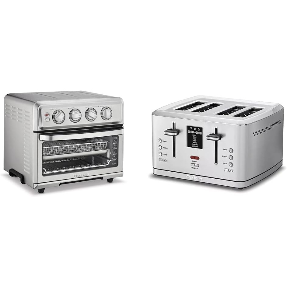 Cuisinart Air Fryer Toaster Oven with Bake Grill Broil Options
