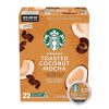 Toasted Coconut Mocha K-Cup Coffee Pods for Keurig 100% Arabica 22 Pods