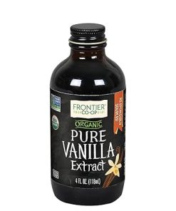 Organic Vanilla Extract 4 Ounce by Frontier Natural Products