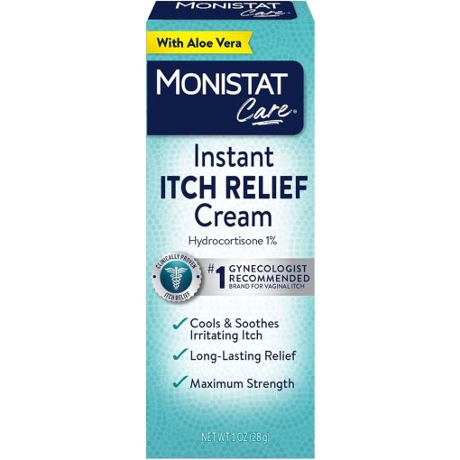 Monistat Itch Relief Cream for Women Maximum Strength 1 oz