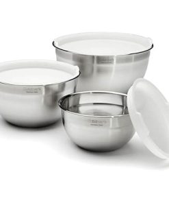 Cuisinart Stainless Steel 3-Piece Mixing Bowl Set CTG-00-SMB