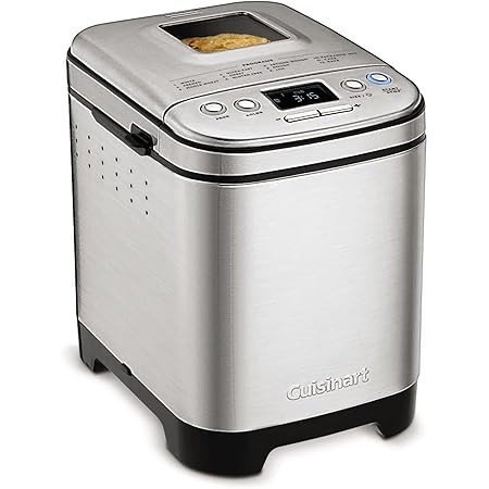 Cuisinart Automatic Bread Maker with Custom Settings for 2lb Loaves
