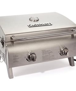 Cuisinart Portable Propane Gas Grill with Dual Burners and Ignition