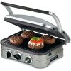 Cuisinart GR-11FR Griddler 3-in-1 Grill and Panini Press Black 3