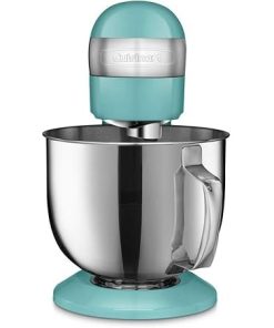 Cuisinart Stand Mixer 12 Speed 5.5 Quart Stainless Steel Periwinkle