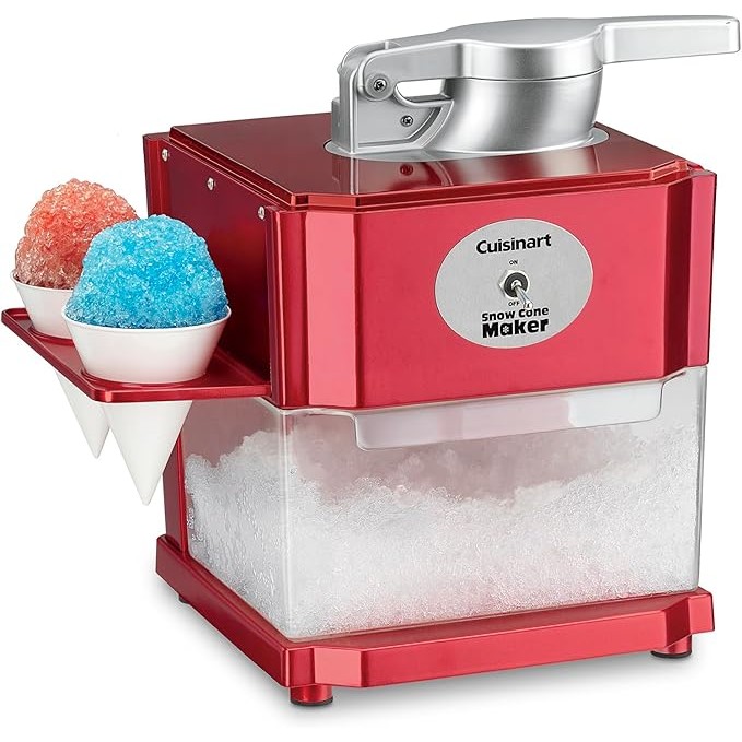 Cuisinart Snow Cone Machine for Shaved Ice and Frozen Drinks