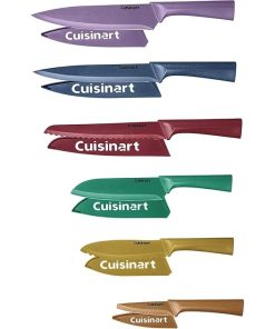 Cuisinart 12 Piece Multicolor Knife Set with Blade Guards C55-12PMC
