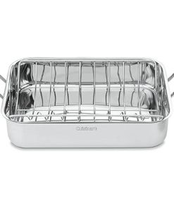 Cuisinart 16 Inch Chef's Classic Rectangular Roaster with Rack