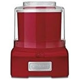 Cuisinart Red 1.5 Quart Ice Cream Maker Compact and Stylish Design 2