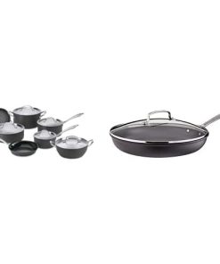 Cuisinart GreenGourmet 12-Piece Cookware Set with Skillet and Cover