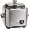 Cuisinart 4 Cup Rice Cooker with Stainless Steel Exterior