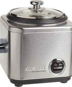 Cuisinart 4 Cup Rice Cooker with Stainless Steel Exterior