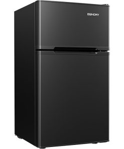 EUHOMY 3.2 Cu Ft Mini Fridge with Freezer for Dorm Bedroom Office