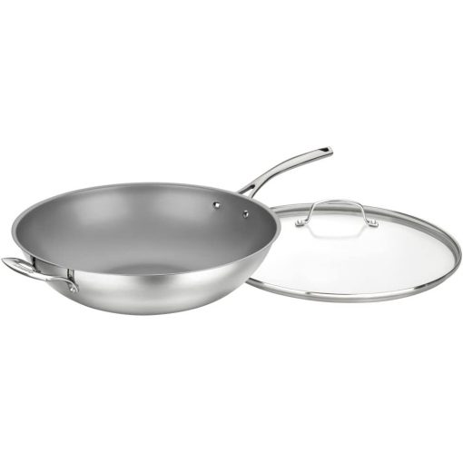 Cuisinart 14 Inch Non-Stick Stir Fry Pan with Lid 9526-36HNSD