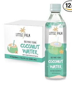 Little Palm Coconut Water Natural Hydration No Sugar Added 12-Pack