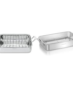 Cuisinart Roaster 16 Inch Chef's Classic Lasagna Pan with Rack