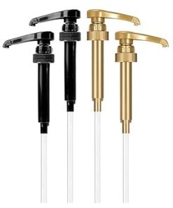 Coffee Syrup Pump 4 Pack for Torani DaVinci and Skinny Syrups