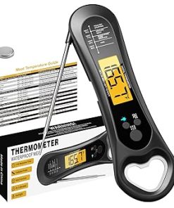 Digital Instant Read Meat Thermometer for Grill Cooking and BBQ