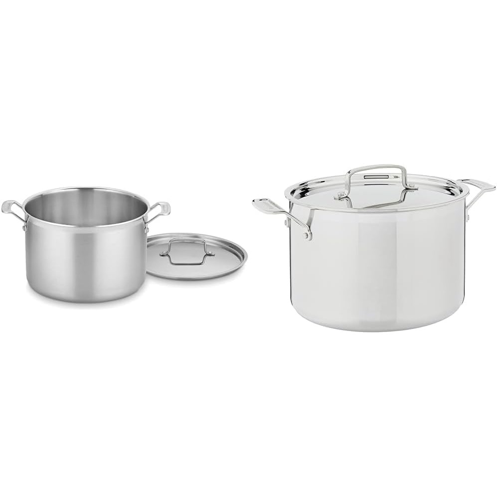 Cuisinart MultiClad Pro 12-Quart and 8-Quart Skillets and Stockpots