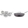 Cuisinart MultiClad Pro 12 Piece Cookware Set and 12 Inch Skillet