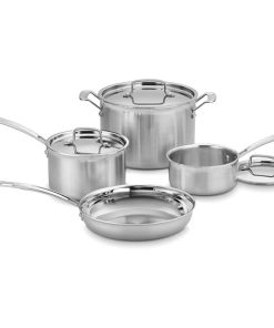 Cuisinart Multiclad Pro 7-Piece Cookware Set with Skillet