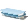Easy Release White Ice Cube Tray Pack of 4 for 64 Cubes 3
