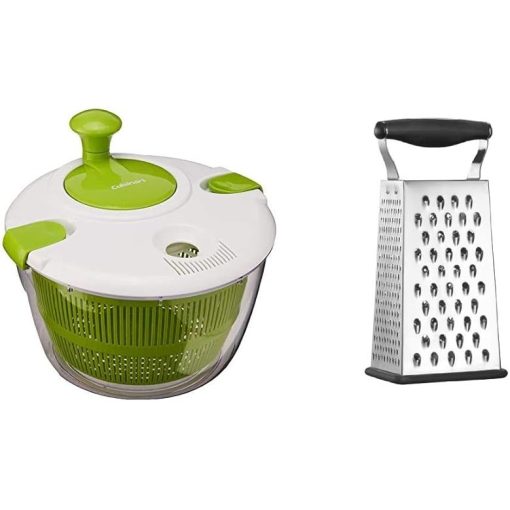Cuisinart Large Salad Spinner and Boxed Grater for Easy Prep